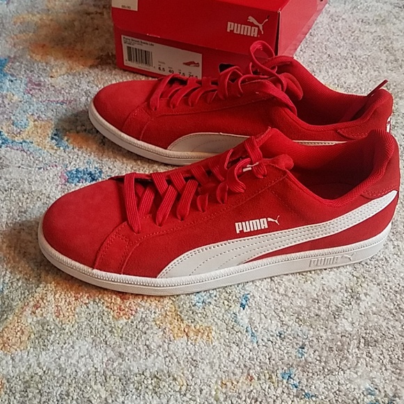 puma smash red